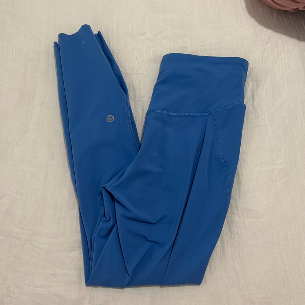 Blue nile ("Bace Pace") lululemon leggings